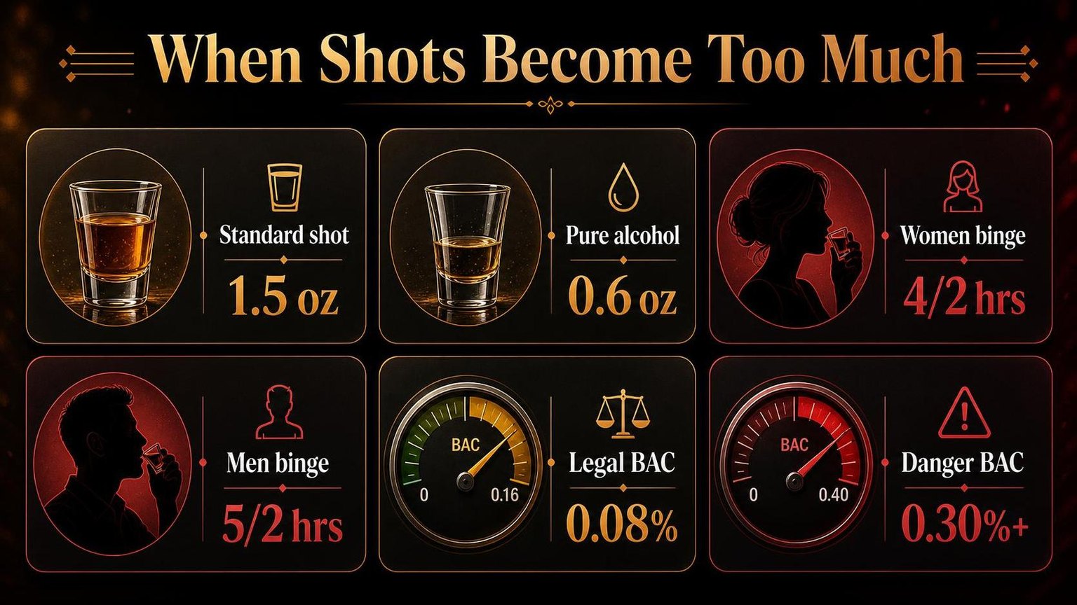 How Many Shots Is Too Much? 1 When Shots Become Too Much — key facts at a glance