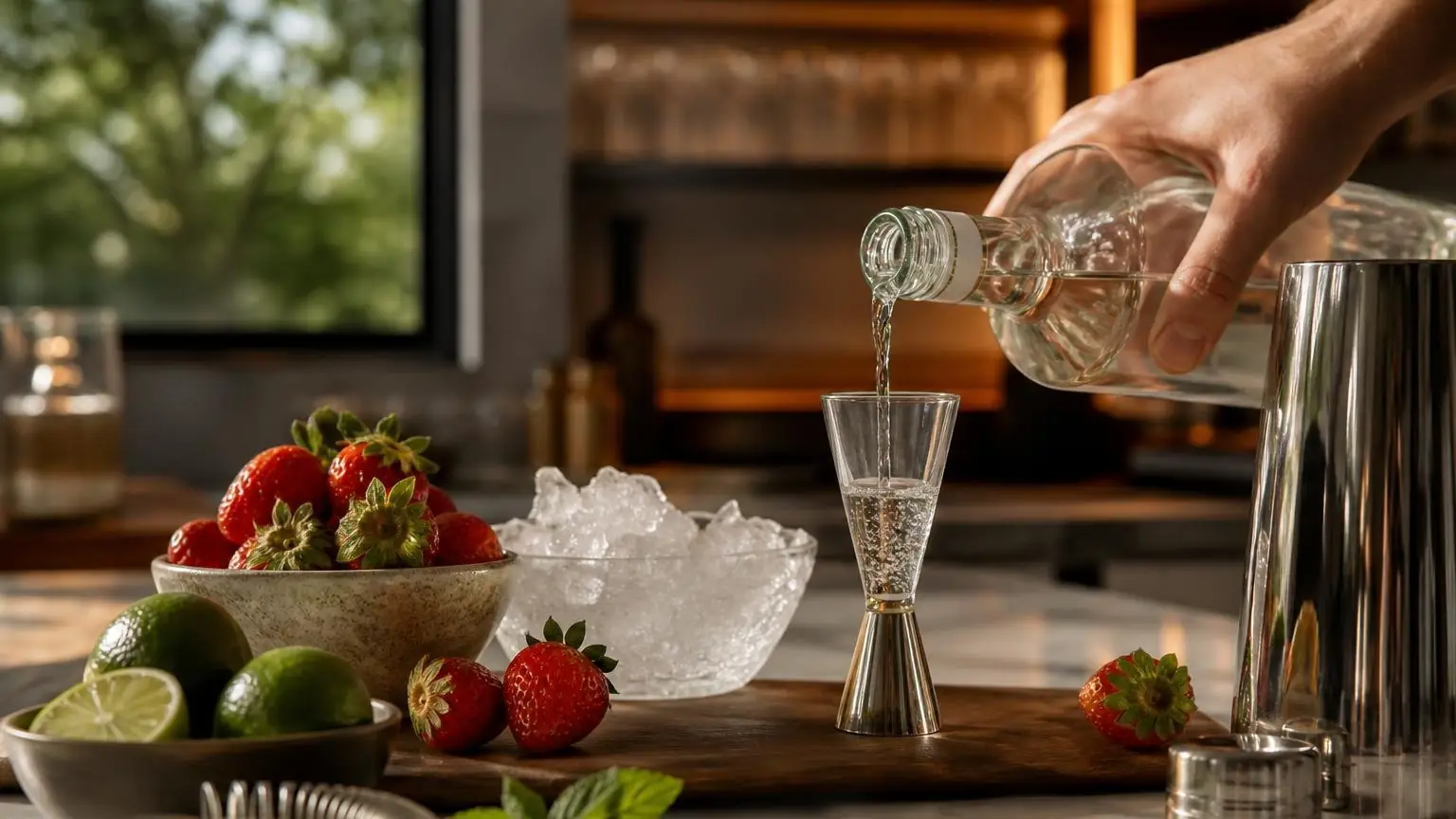 How Much Rum Do You Put In A Strawberry Daiquiri? — measured, not estimated