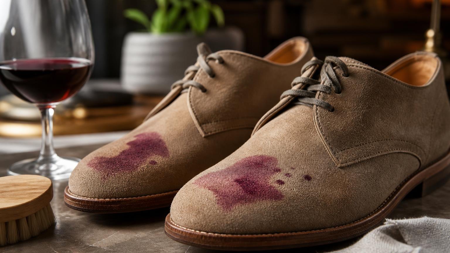 How To Clean Red Wine From Suede Shoes — context and caveats
