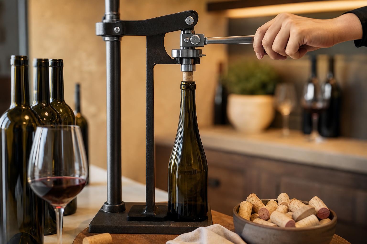 How To Cork Wine Bottles