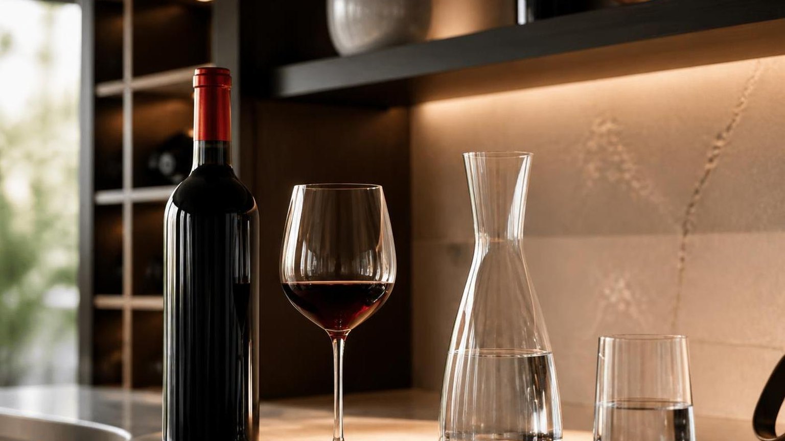 How To Drink Red Wine With Water Or Not?, broken down step by step
