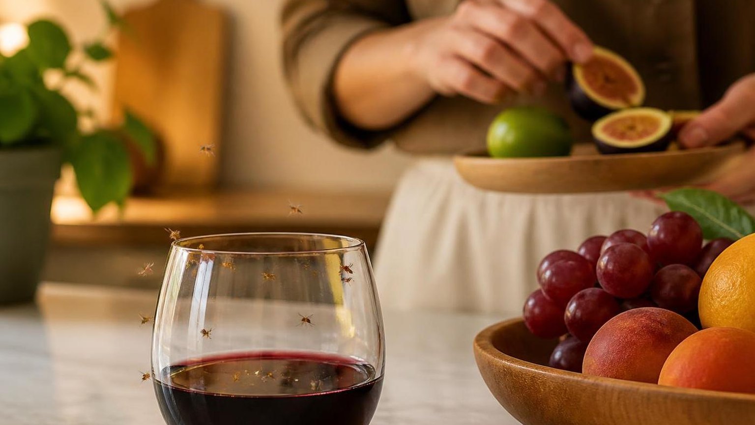 How To Get Rid Of Fruit Flies With Red Wine? — how it works in the real world