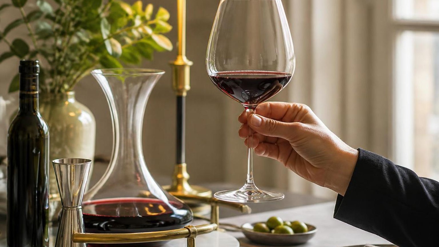 How To Hold A Wine Glass? — a closer look