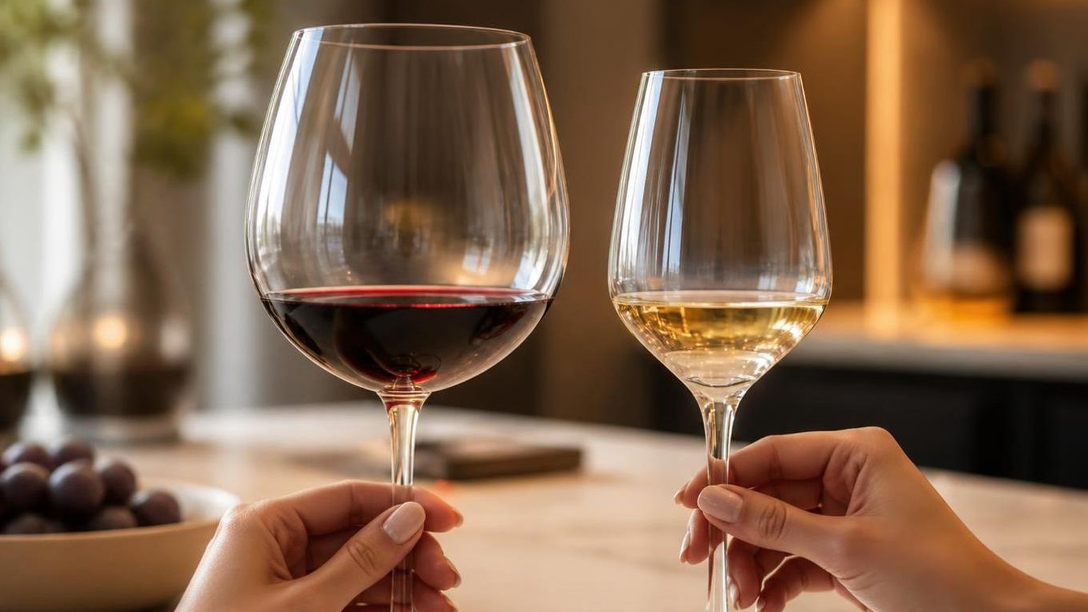 How To Hold Red Wine Glass Vs White? — measured, not estimated