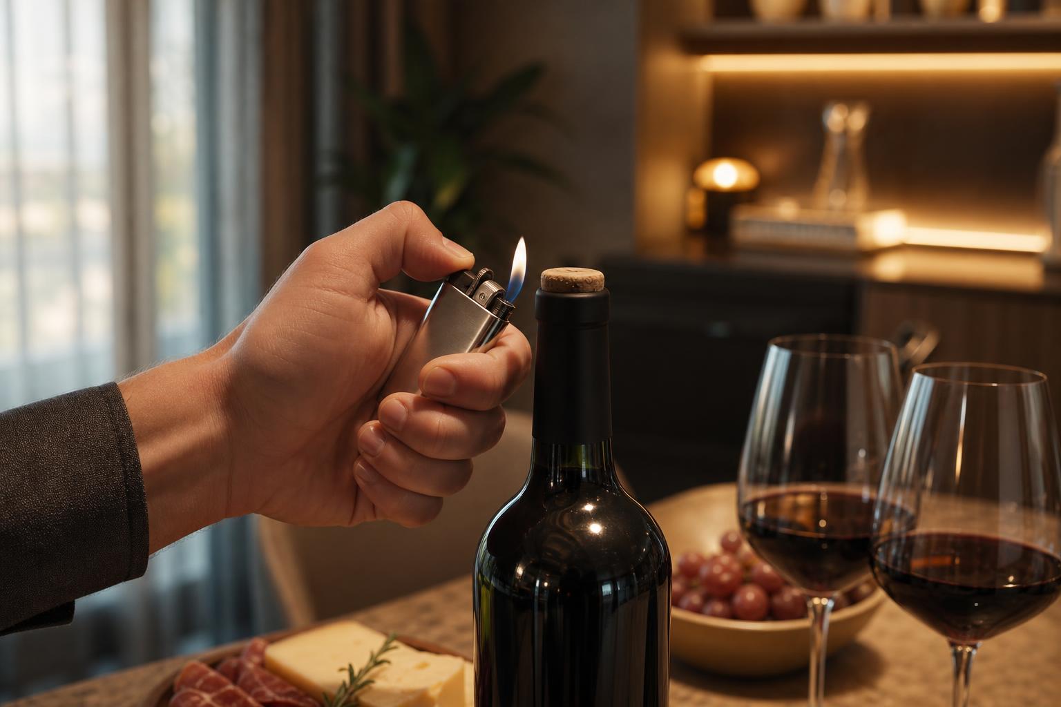 How To Open A Bottle of Wine With A Lighter? — explained with facts and figures in this guide