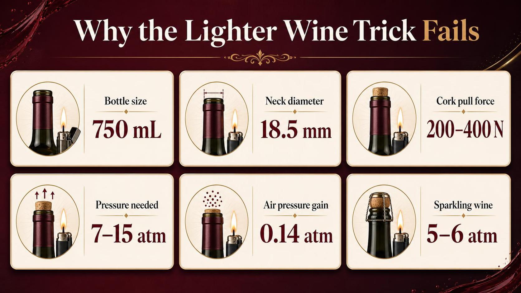 Why the Lighter Wine Trick Fails — key facts at a glance
