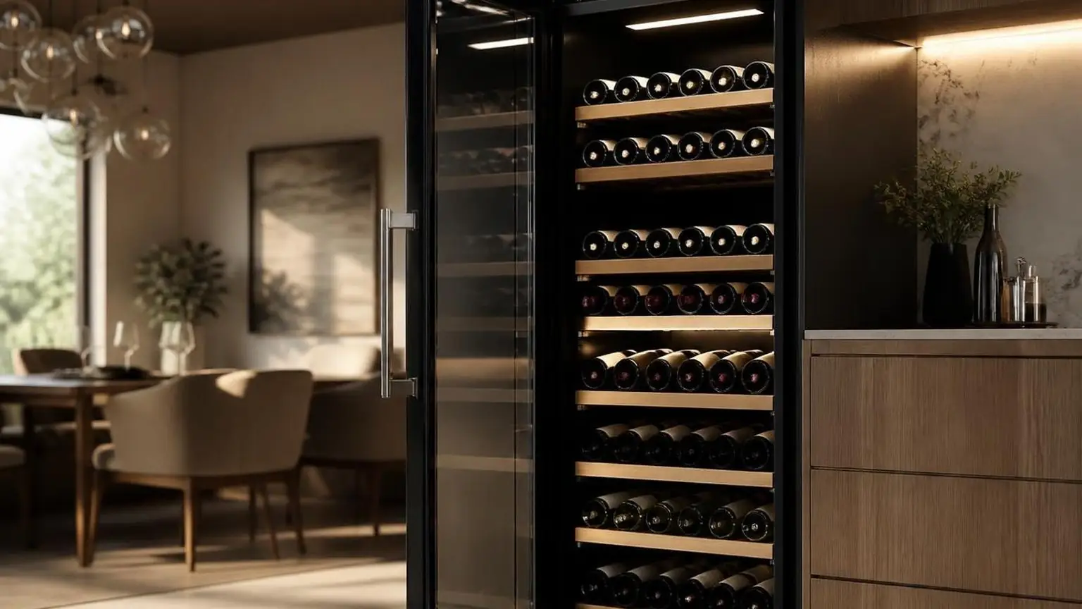 How To Set Wine Cooler Temperature, broken down step by step