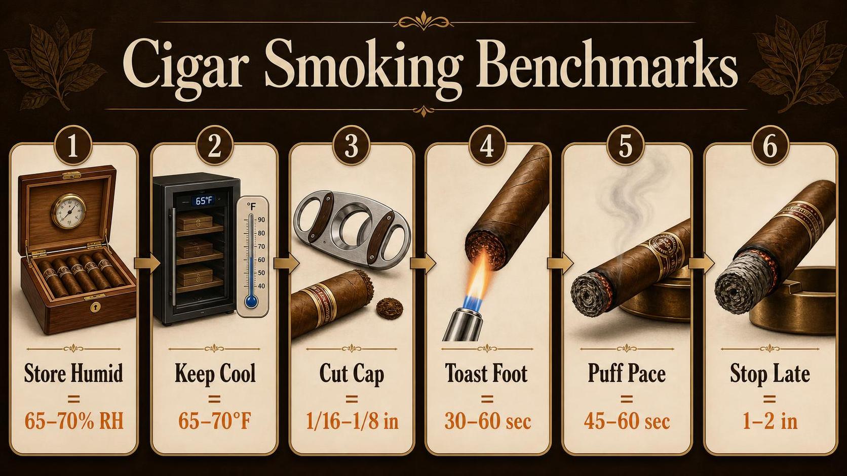 Cigar Smoking Benchmarks — key facts at a glance