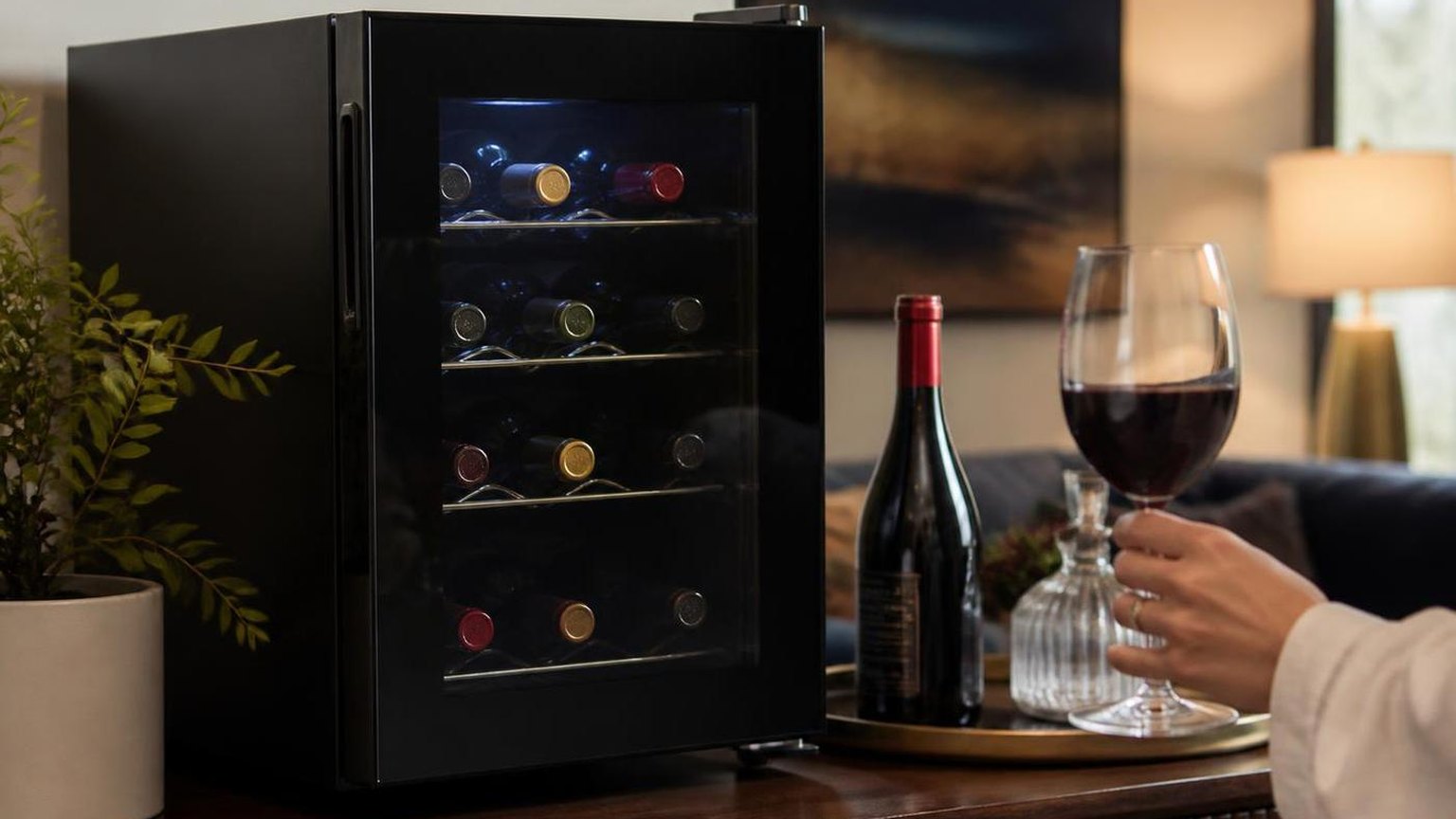 Ivation IVFWCC121LB 12 Bottle Wine Cooler Review (2026): Compact 12-Bottle Storage 4 Ivation IVFWCC121LB 12 Bottle Wine Cooler Review — what the numbers show