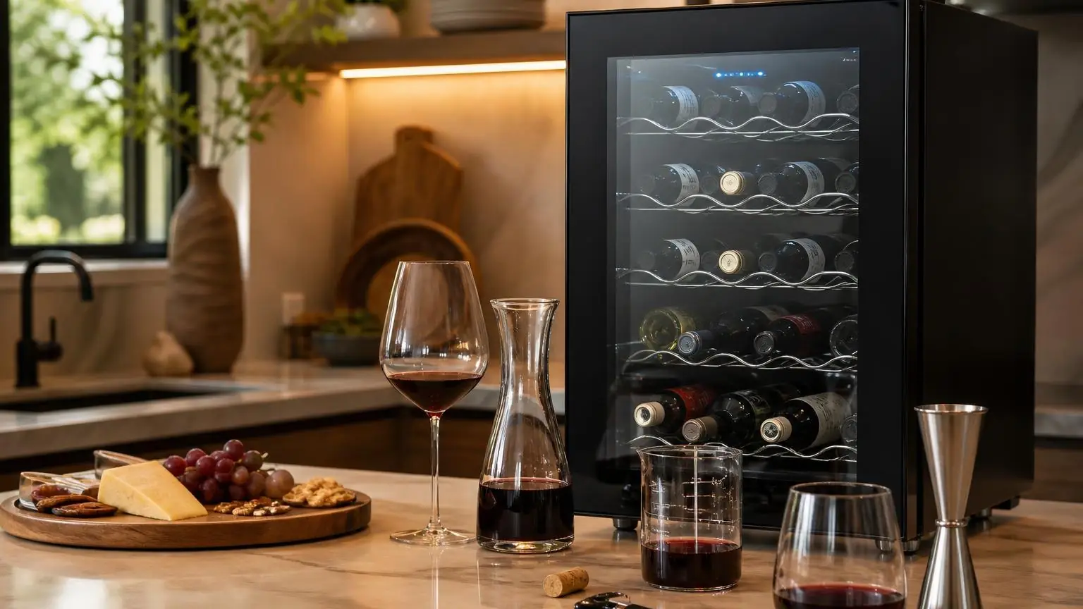 Ivation IVFWCC241LB Wine Cooler Review 2026 at a glance