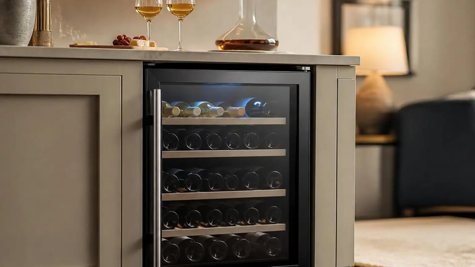 Ivation IVFWCC241LB Wine Cooler Review 2026 — the details worth knowing