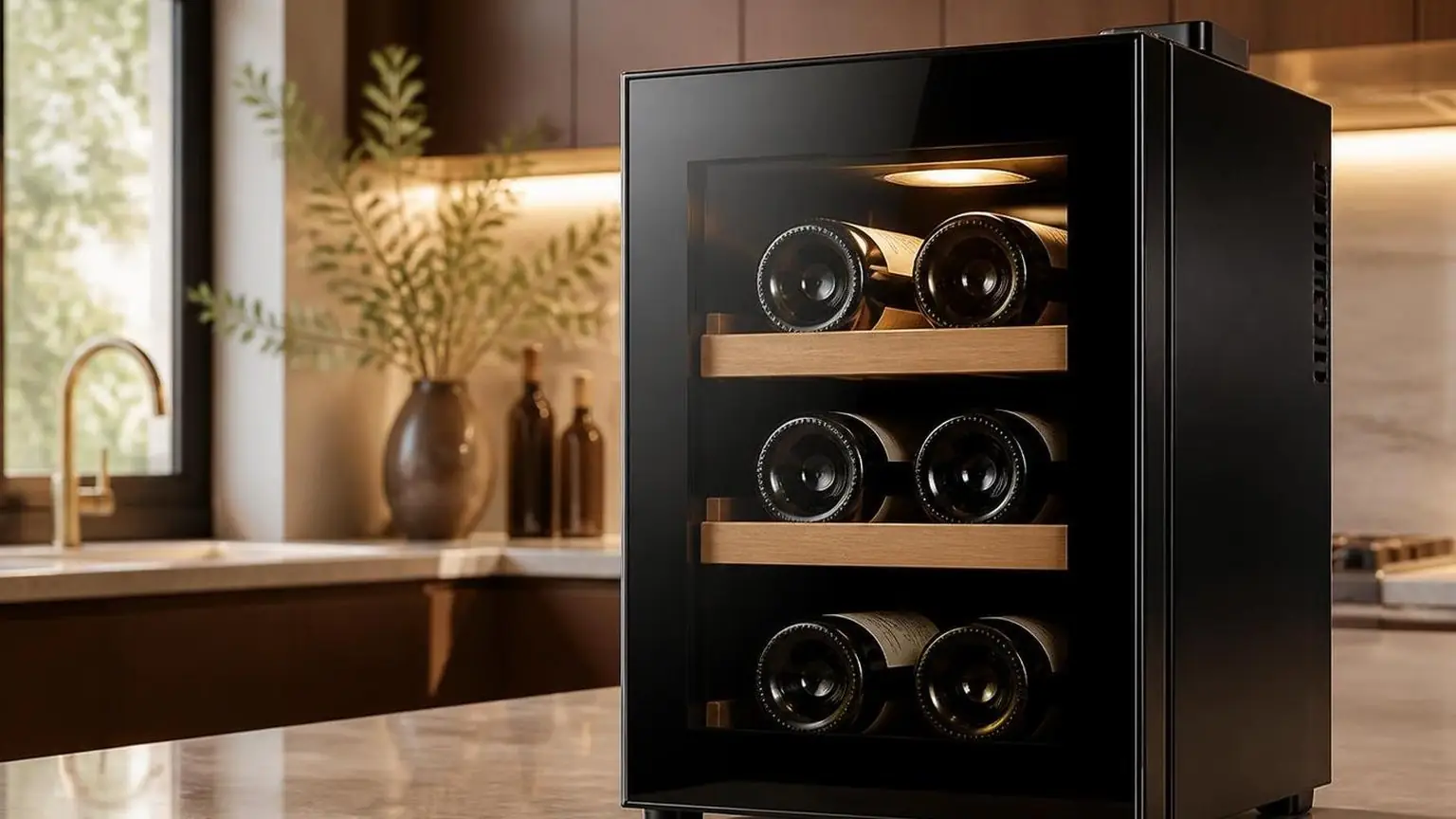 Manoch 6 Bottle Wine Cooler Review 2026 — what the numbers show