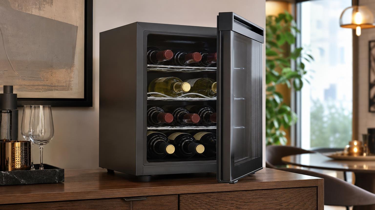 NutriChef ‎PKCWC12 Small Wine Fridge Review 2026 — what matters when choosing