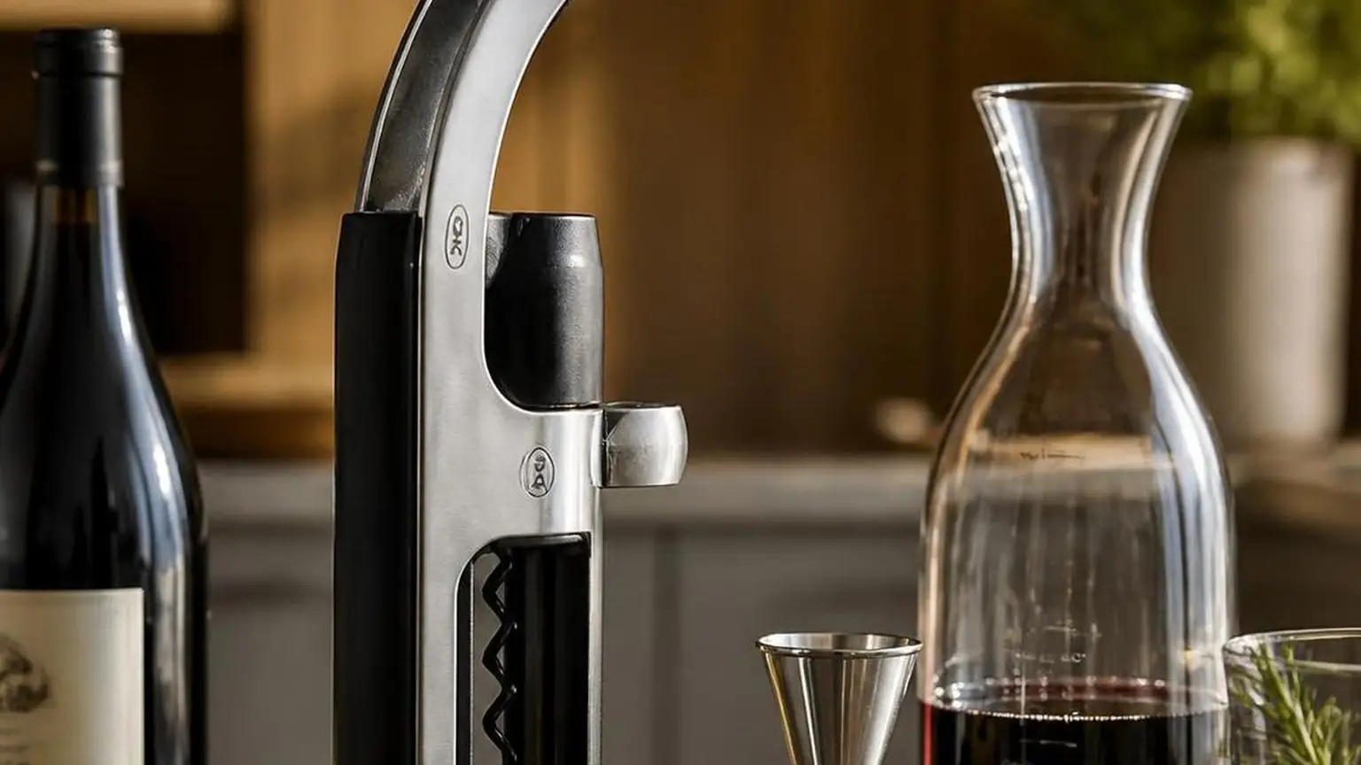 OXO SteeL Vertical Lever Corkscrew Review 2026, broken down step by step
