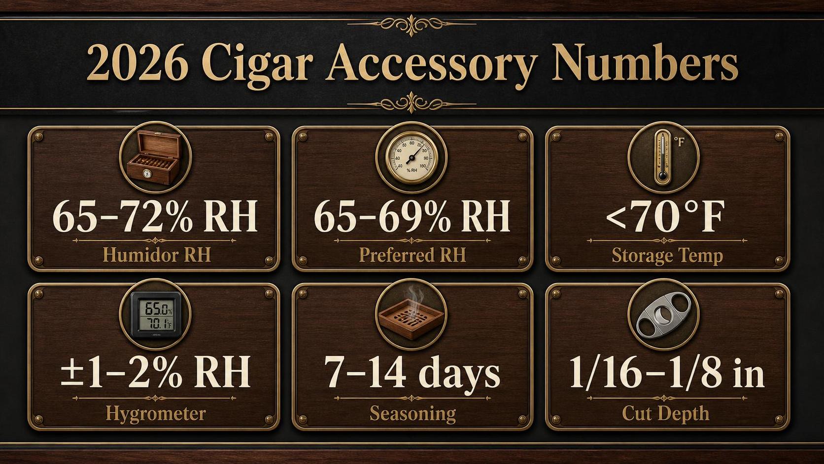 The Cigar Accessories You Need In 2026 1 2026 Cigar Accessory Numbers — key facts at a glance