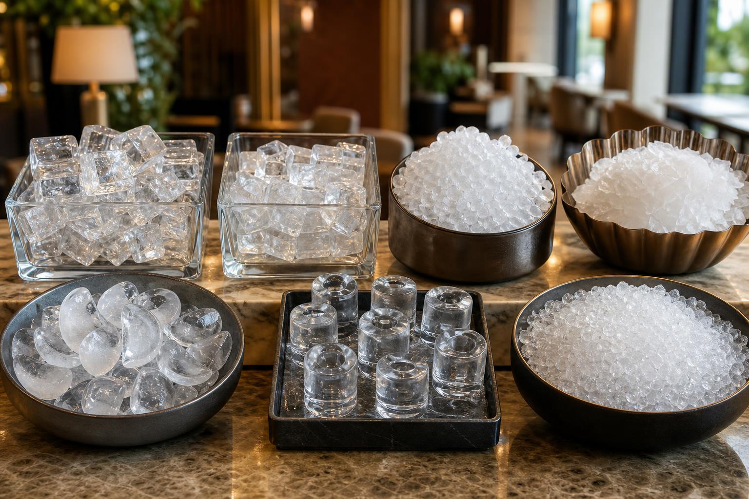 The Different Types of Commercial Ice for Hotel — explained with facts and figures in this guide
