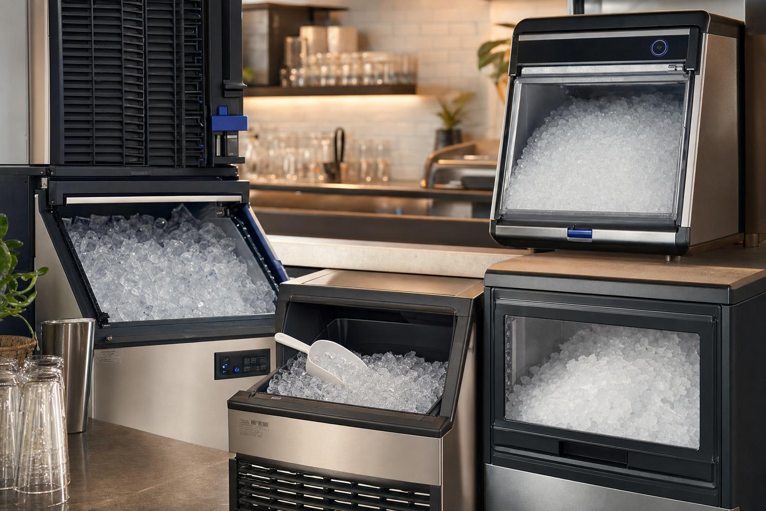 The Types of Commercial Ice Makers for Business — explained with facts and figures in this guide