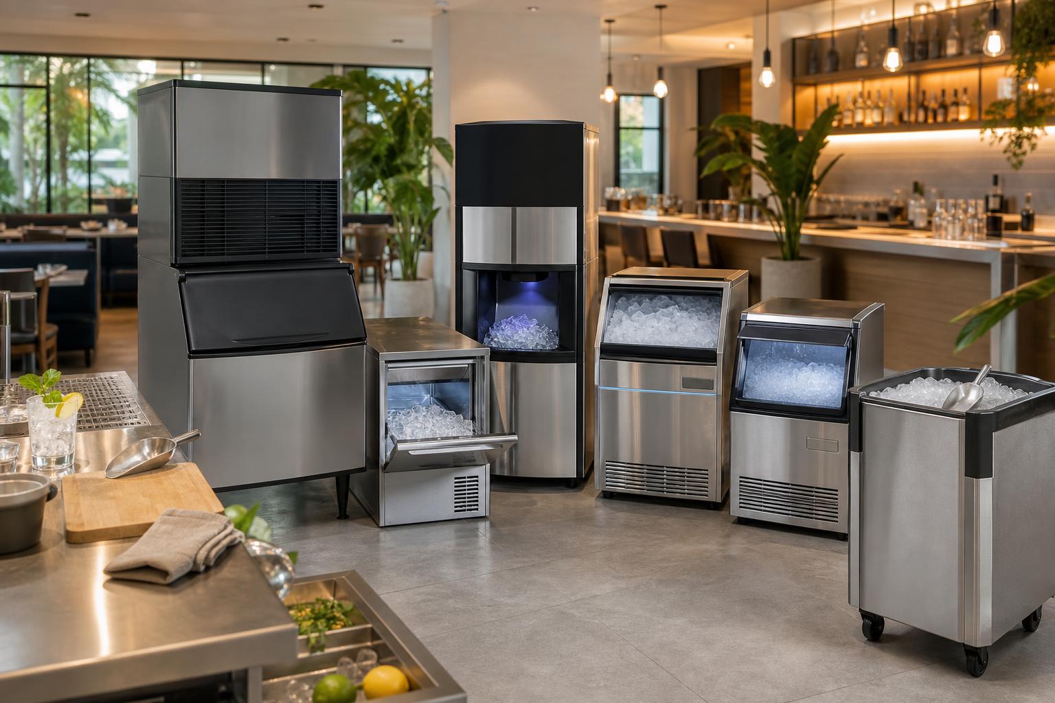 The Types of Commercial Ice Makers for Business — explained with facts and figures in this guide