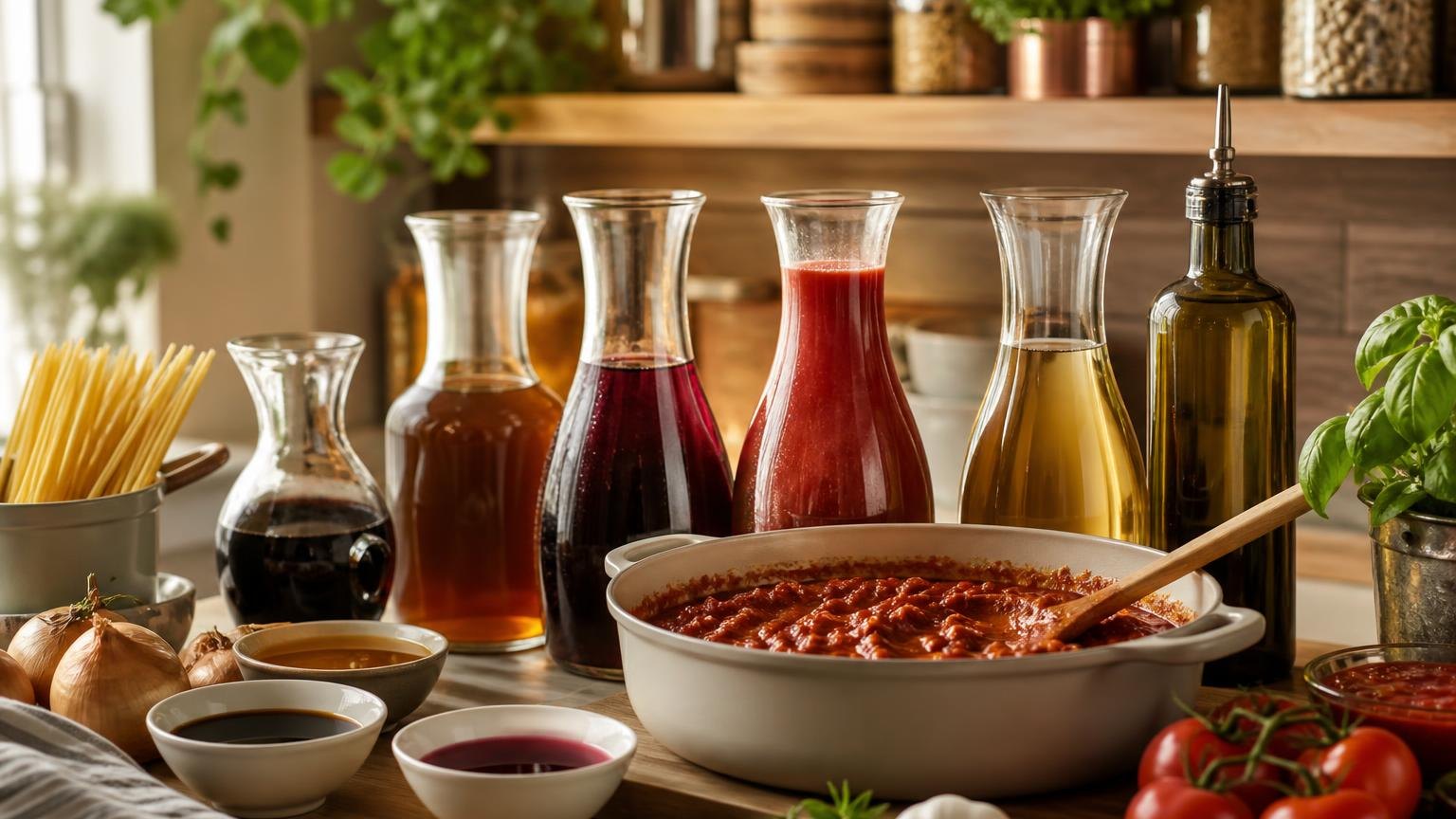 What Can I Substitute For Red Wine In Spaghetti Sauce?, broken down step by step