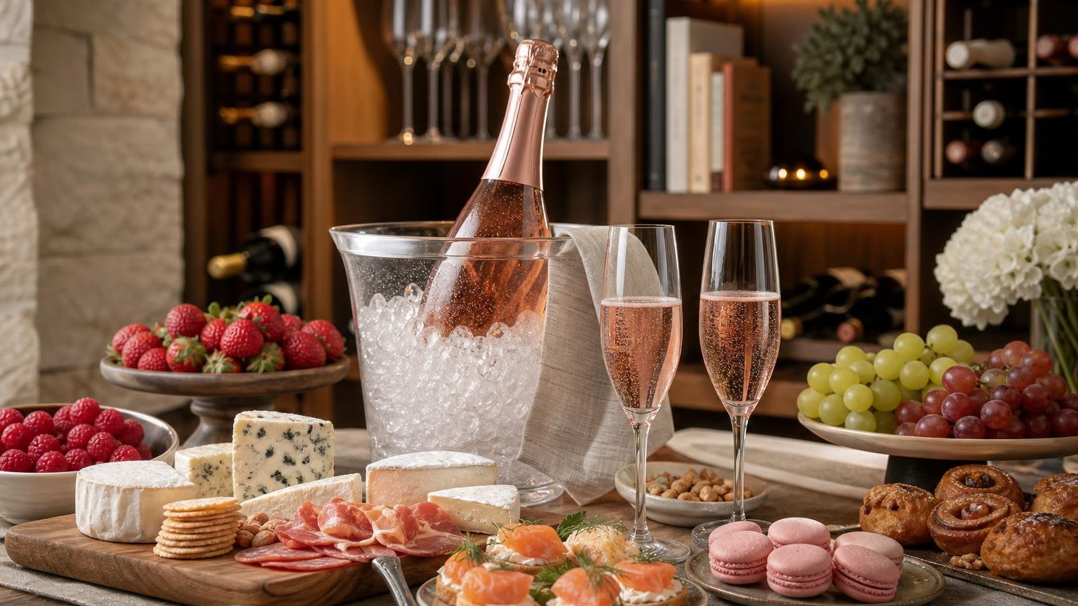 What Food To Pair With Rose Sparkling Wine?, broken down step by step