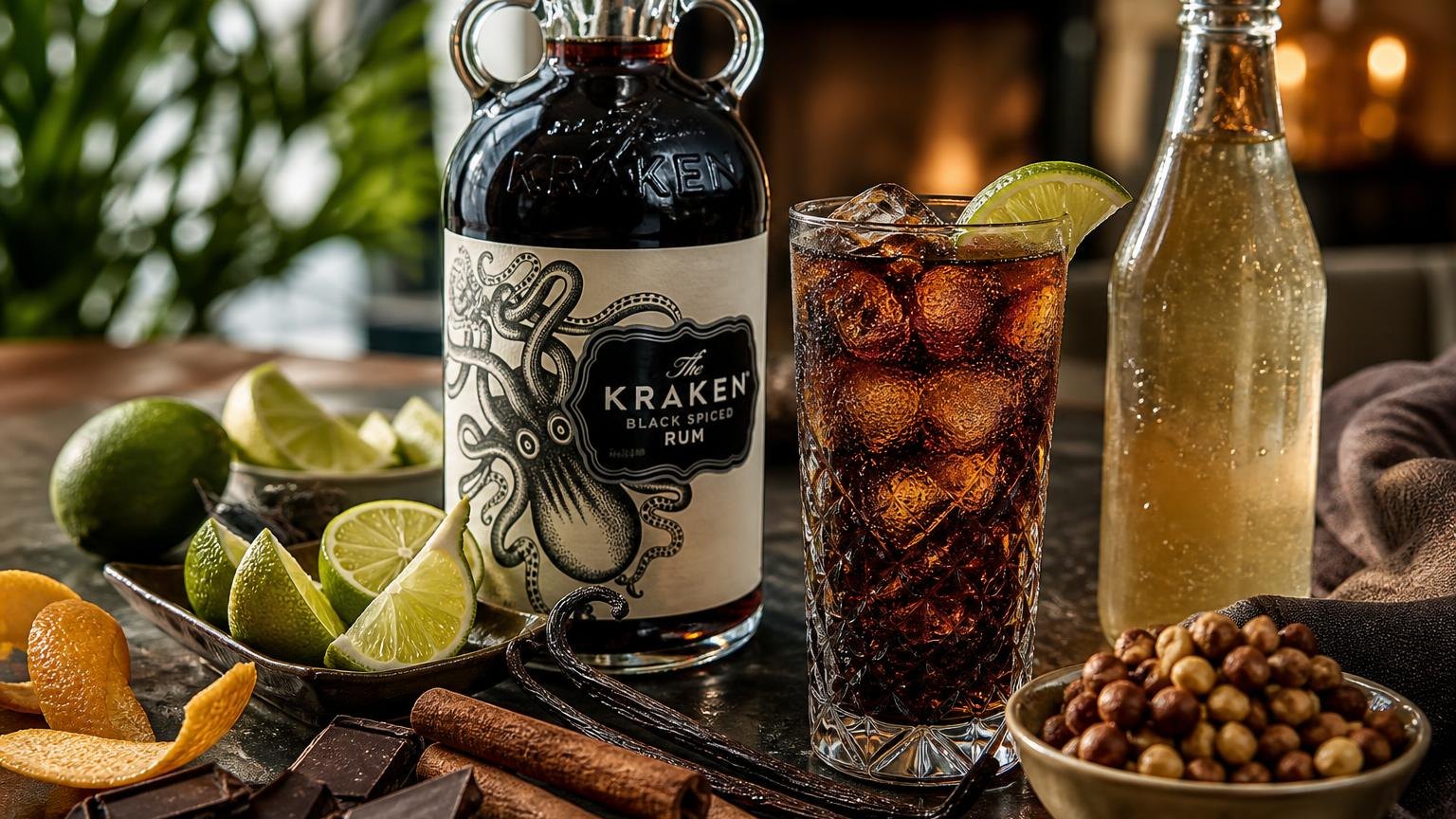 What Goes Good With Kraken Black Spiced Rum?, broken down step by step