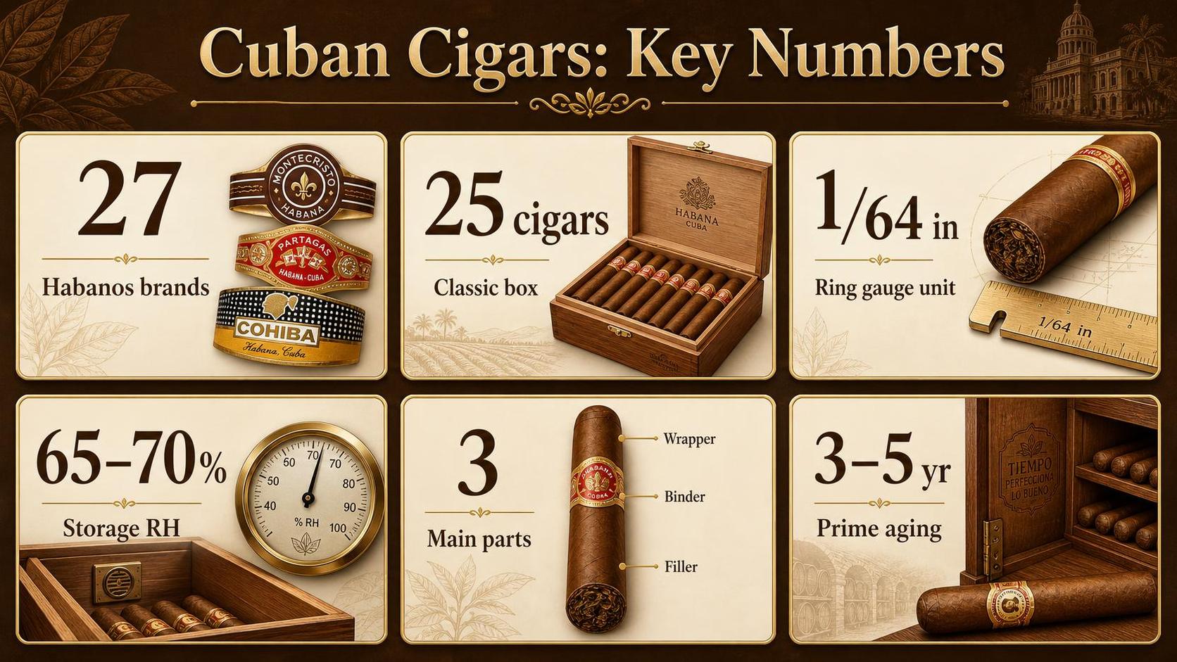 Cuban Cigars: Key Numbers — key facts at a glance
