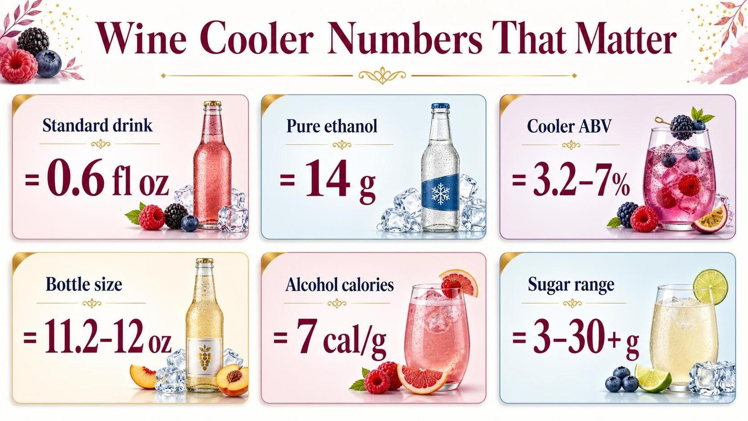 What Is a Wine Cooler Drink? 1 Wine Cooler Numbers That Matter — key facts at a glance