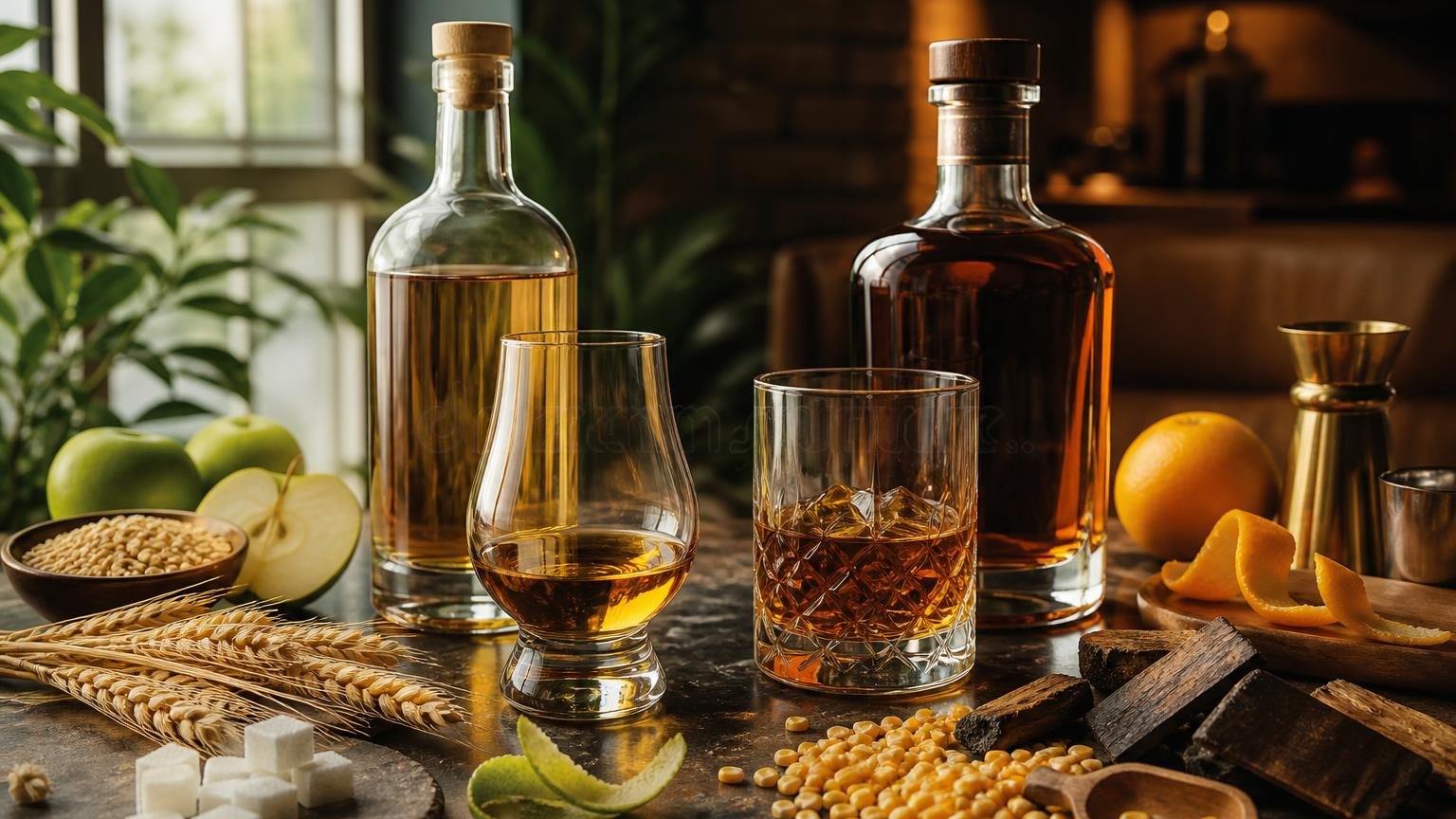 What Is the Difference Between Irish Whiskey and Bourbon? — measured, not estimated