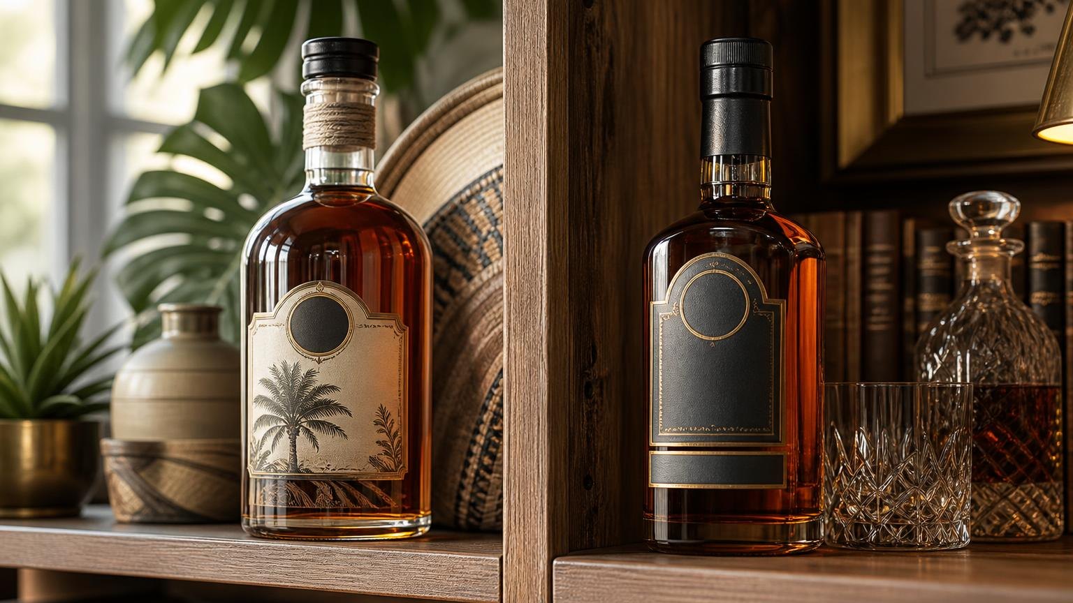 What Is The Difference Between Rum And Bourbon? — measured, not estimated