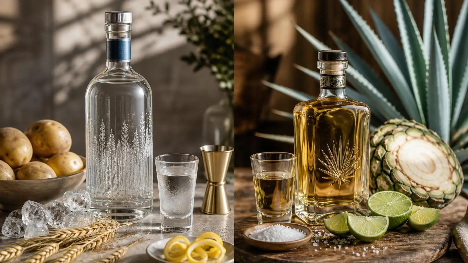 What Is the Difference Between Vodka and Tequila? — explained with facts and figures in this guide