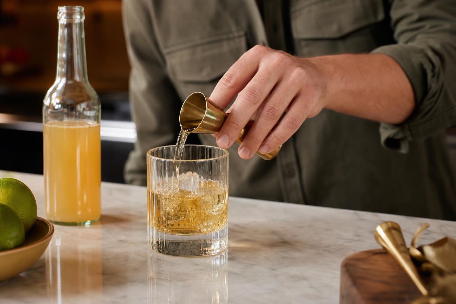 What is the Standard Pour in a Single Mixer Cocktail