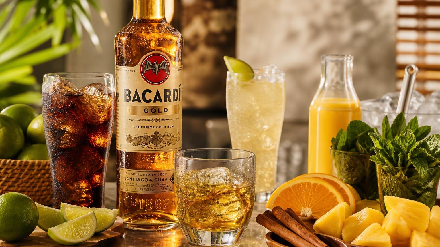 What Mixes Well With Bacardi Gold Rum? — measured, not estimated