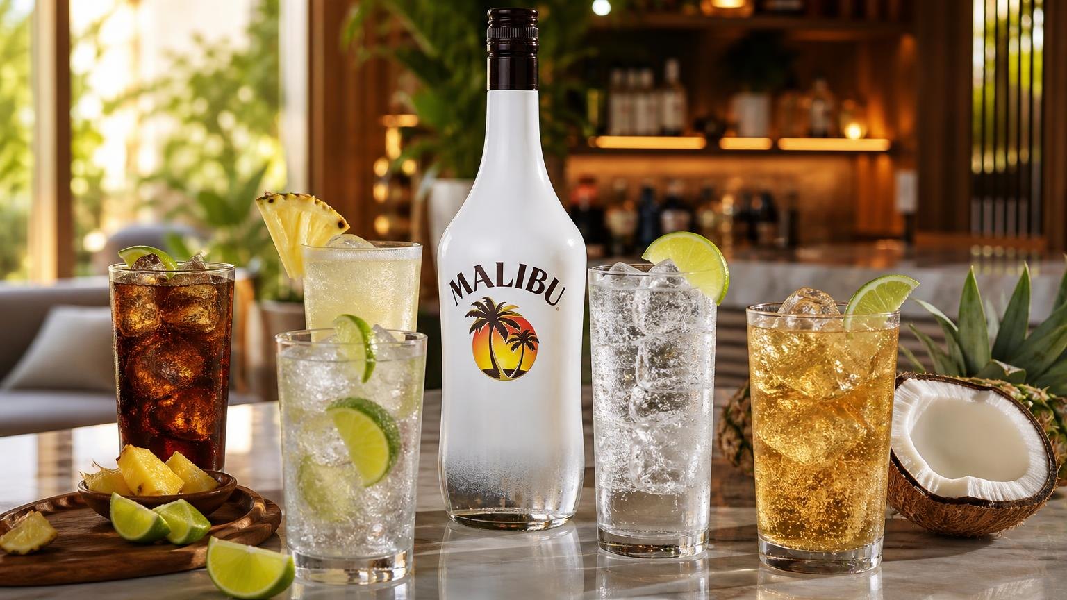 What Soda to Mix with Malibu Coconut Rum?