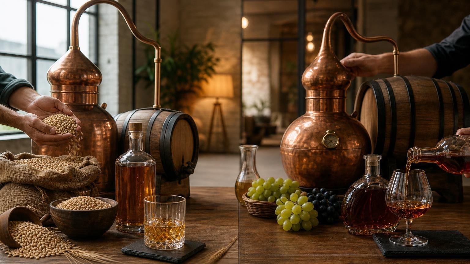 What's the Difference Between Whiskey and Cognac? — explained with facts and figures in this guide