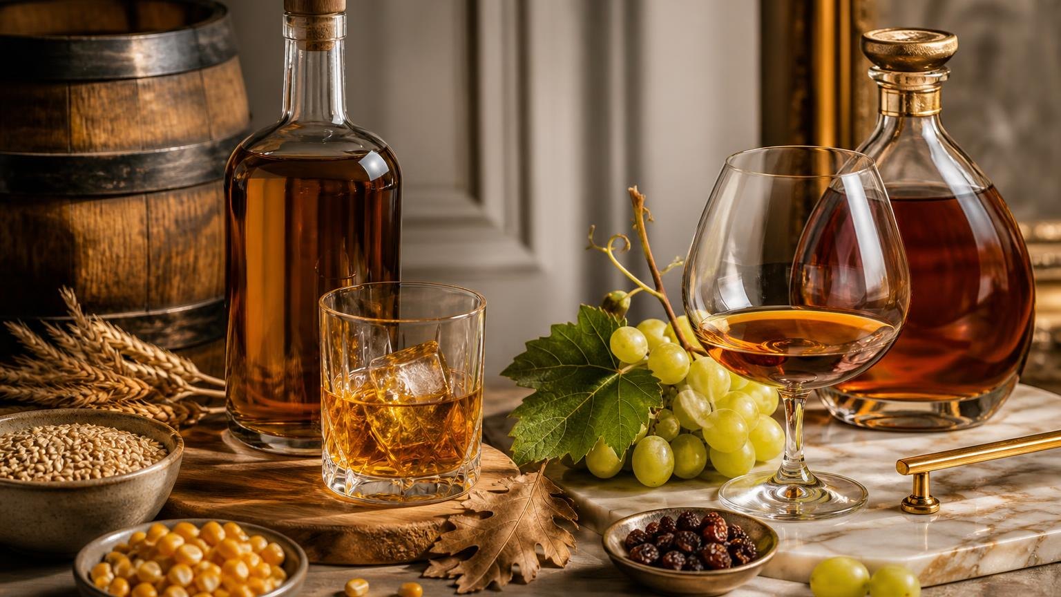 What's the Difference Between Whiskey and Cognac? — explained with facts and figures in this guide