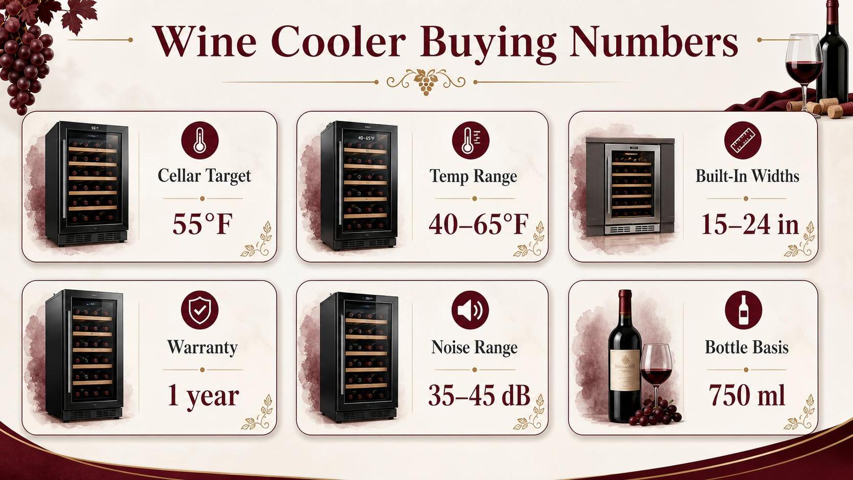 Where To Buy A Wine Cooler? 1 Wine Cooler Buying Numbers — key facts at a glance