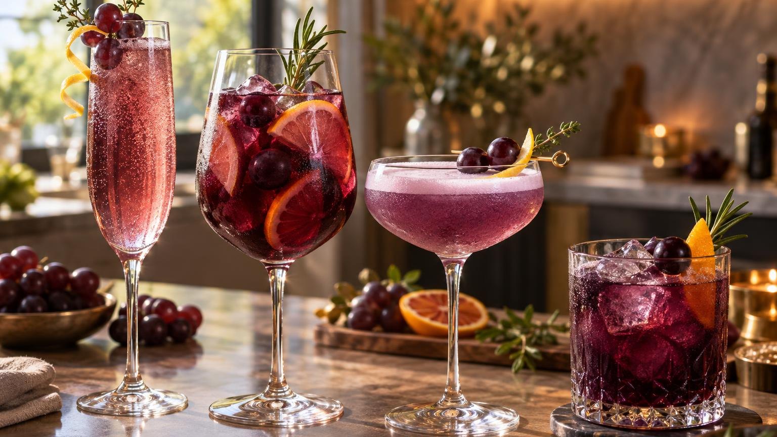 Alcohol Drinks with Grape Juice Recipes to Try — what changes the outcome