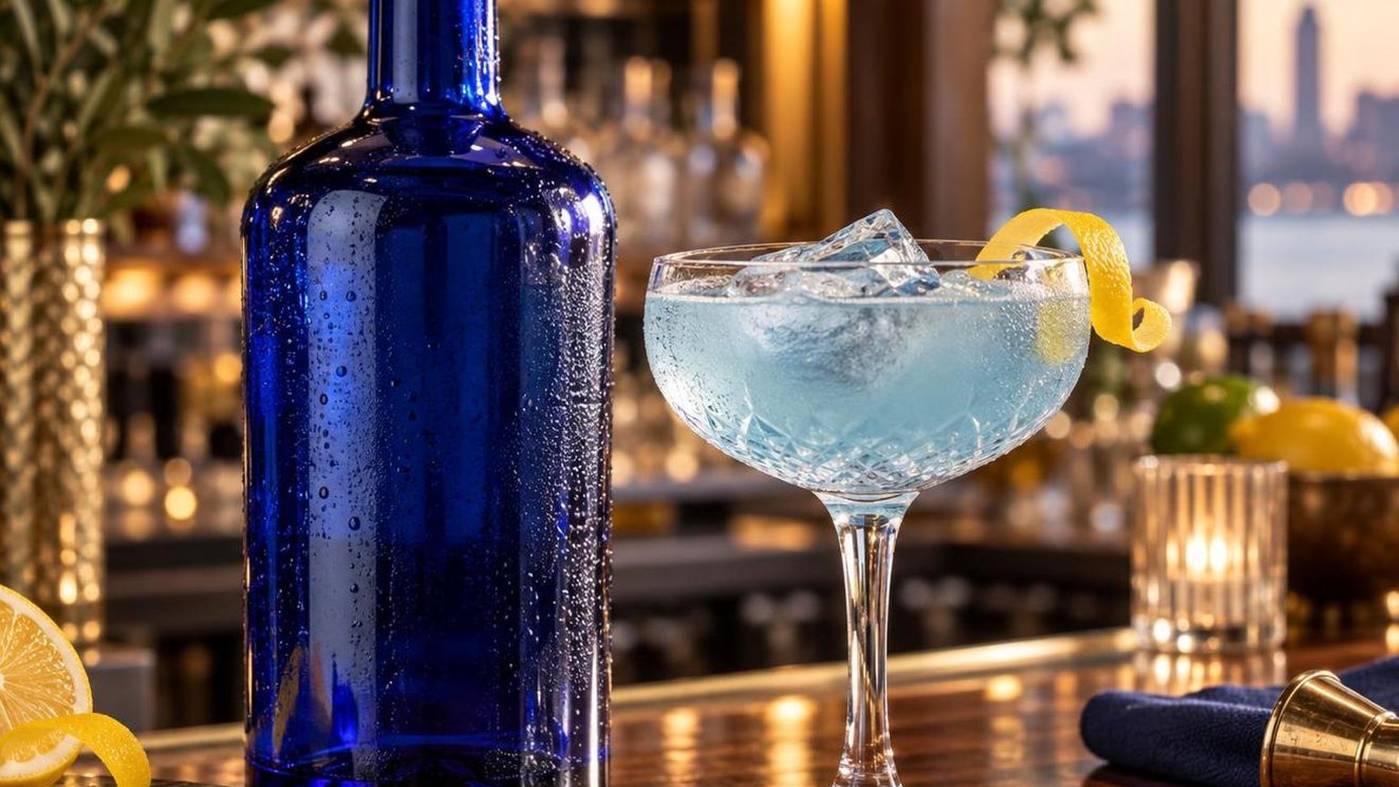 What Alcohol Comes in a Blue Bottle at the Bar? — the details worth knowing
