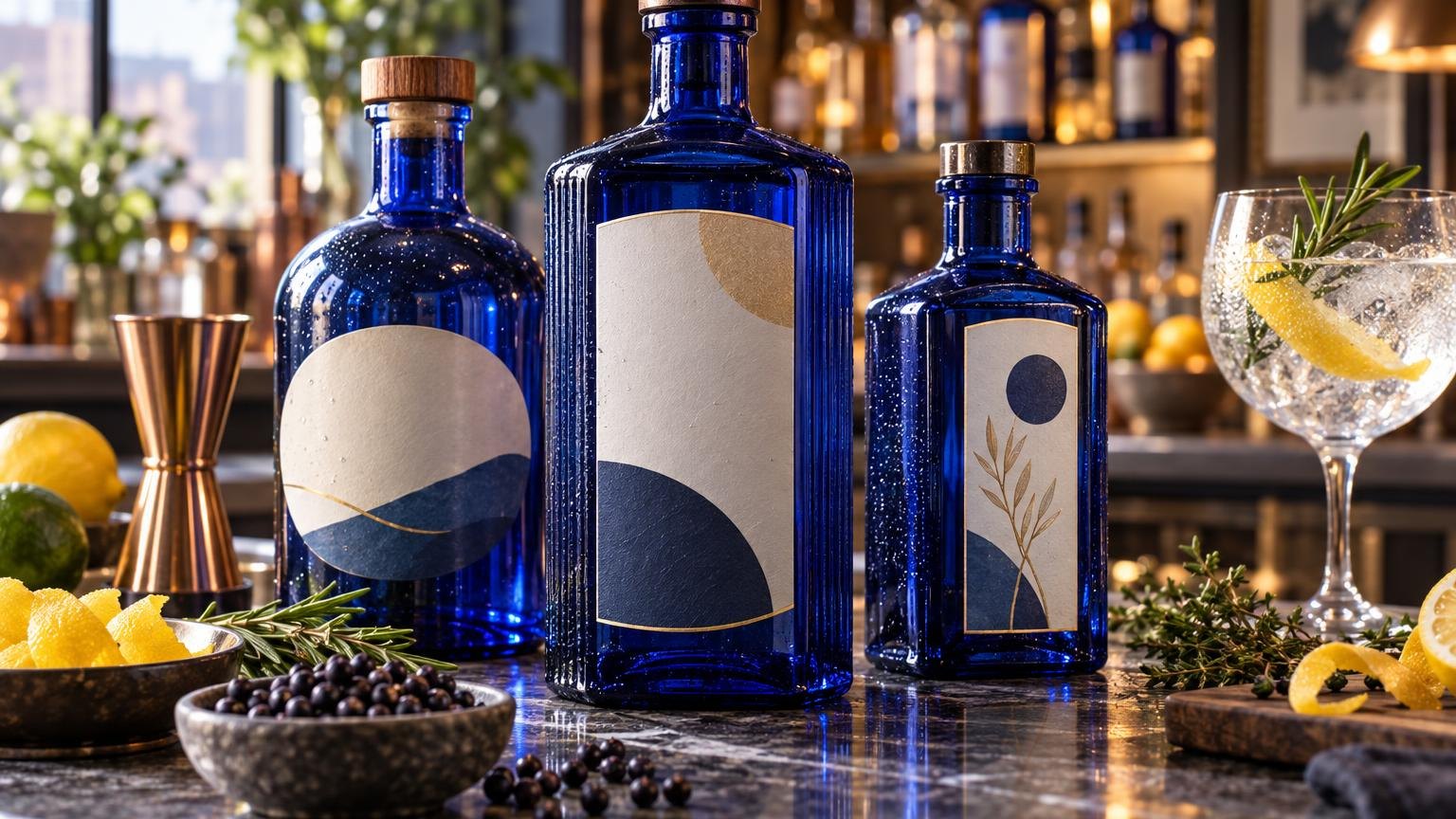 What Alcohol Comes in a Blue Bottle at the Bar? — reading the numbers