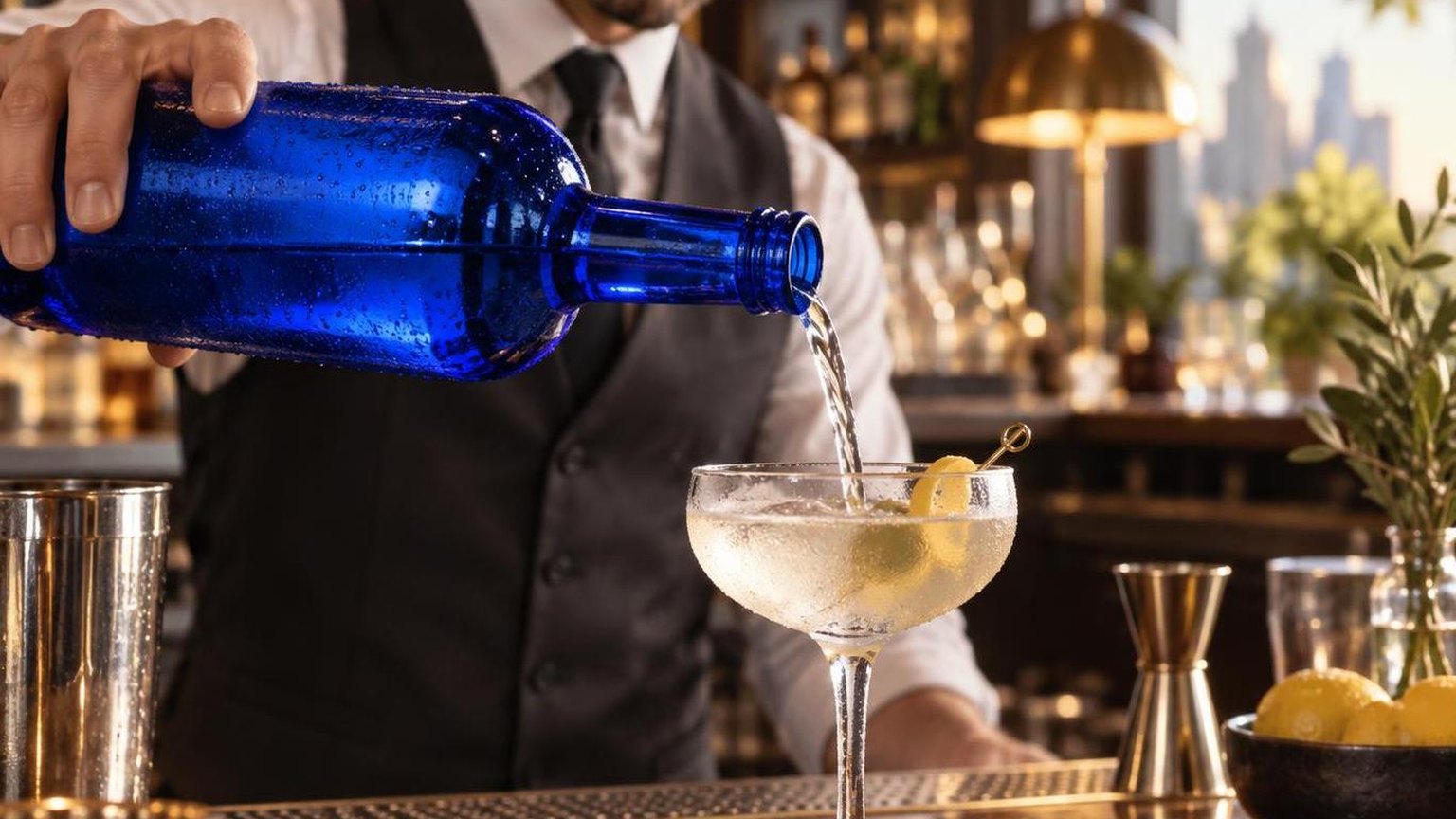 What Alcohol Comes in a Blue Bottle at the Bar? — a quick reference