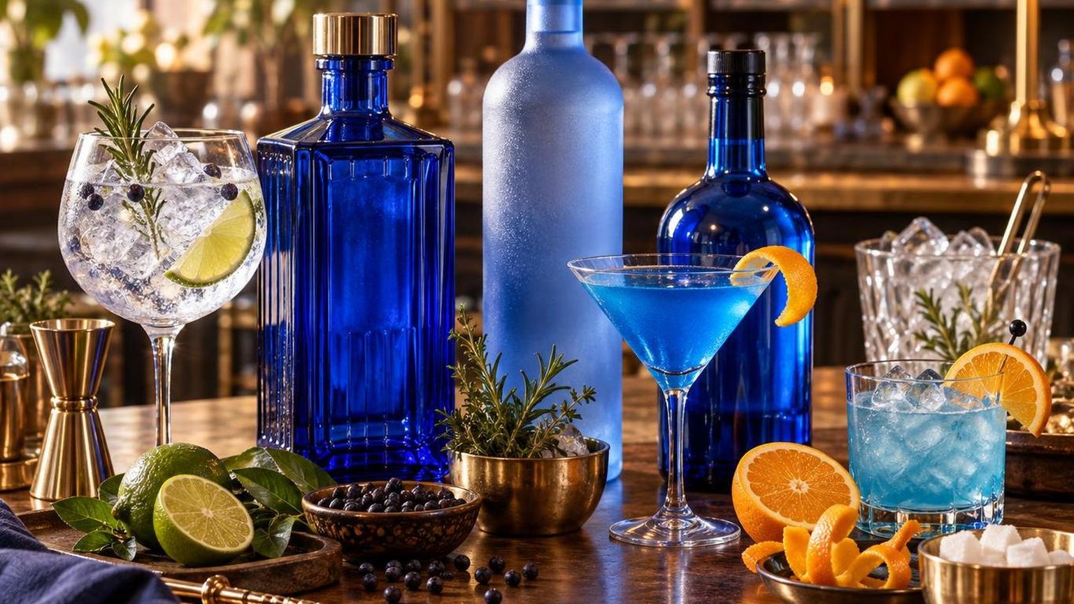 What Alcohol Comes in a Blue Bottle at the Bar? — what changes the outcome