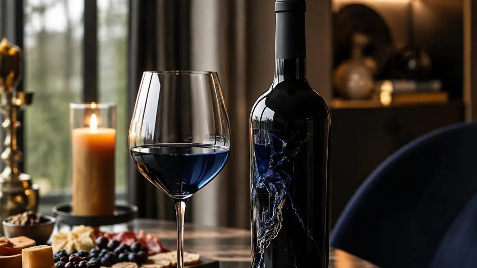 Black and Blue Wine for Bold Red Wine Lovers — context and caveats