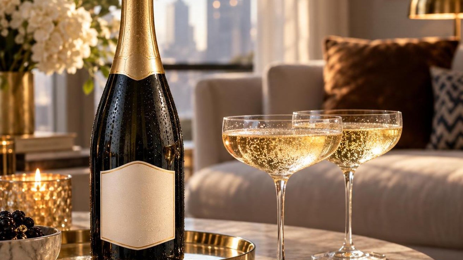 Black Girl Magic Champagne for Celebrations — a closer look