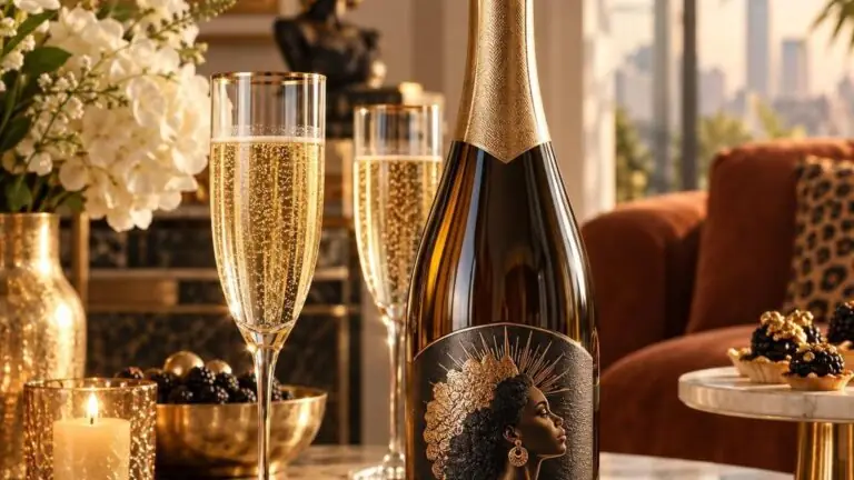 Black Girl Magic Champagne for Celebrations
