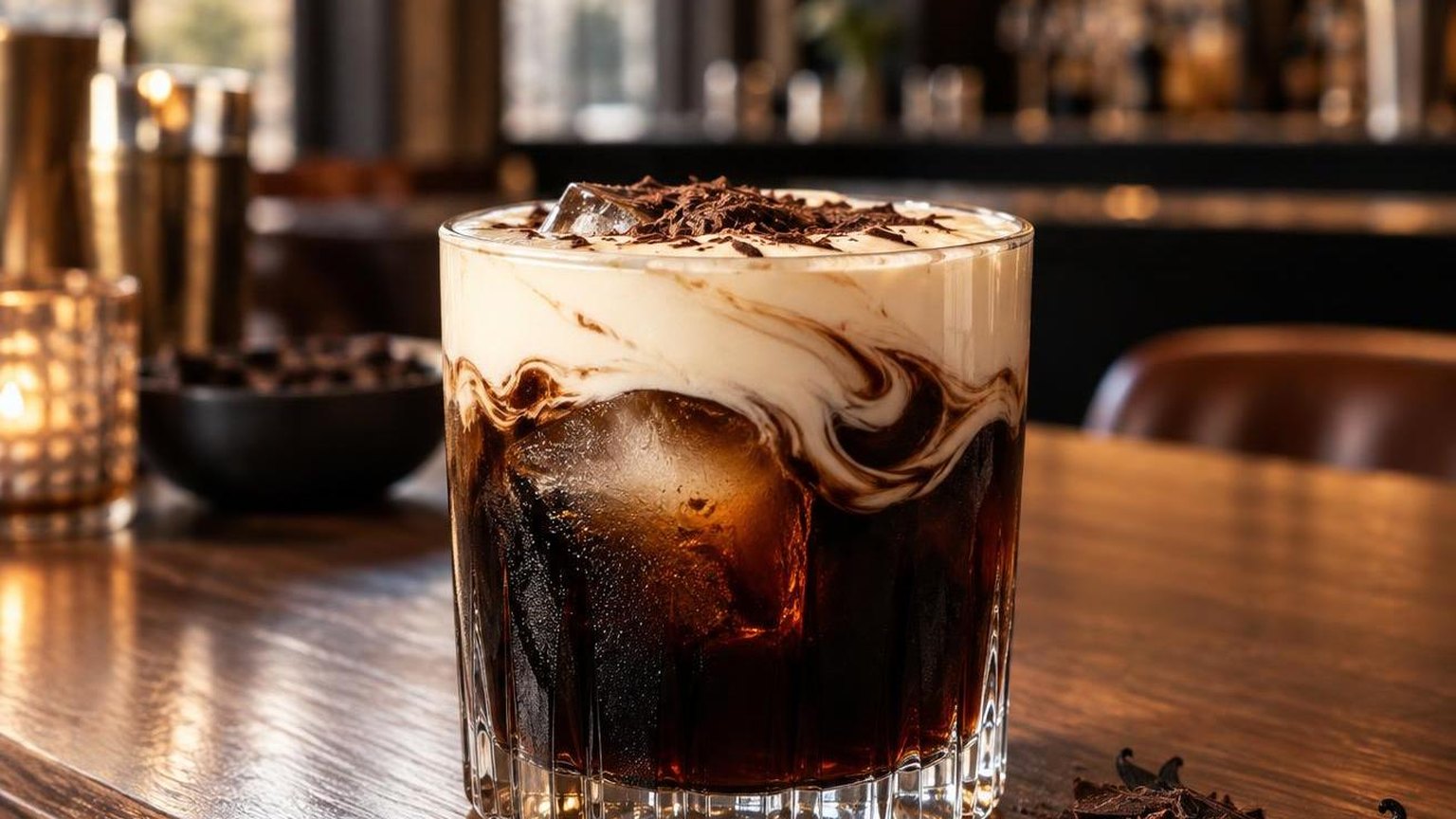 Black N White Drink Recipe and Ingredients — measured, not estimated