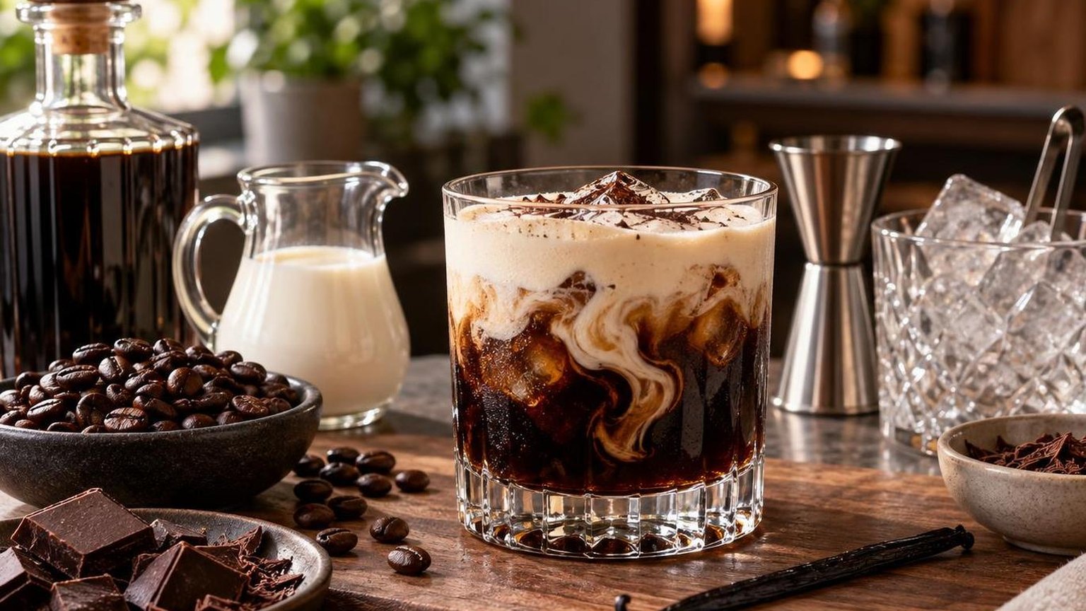 Black N White Drink Recipe and Ingredients — the practical details