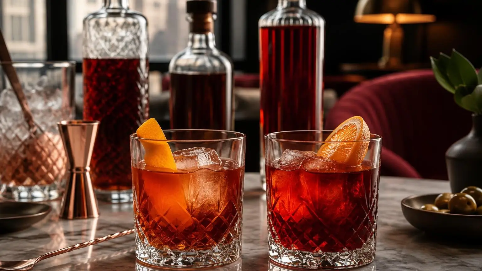 Boulevardier Vs Negroni — a quick reference, with the data behind it