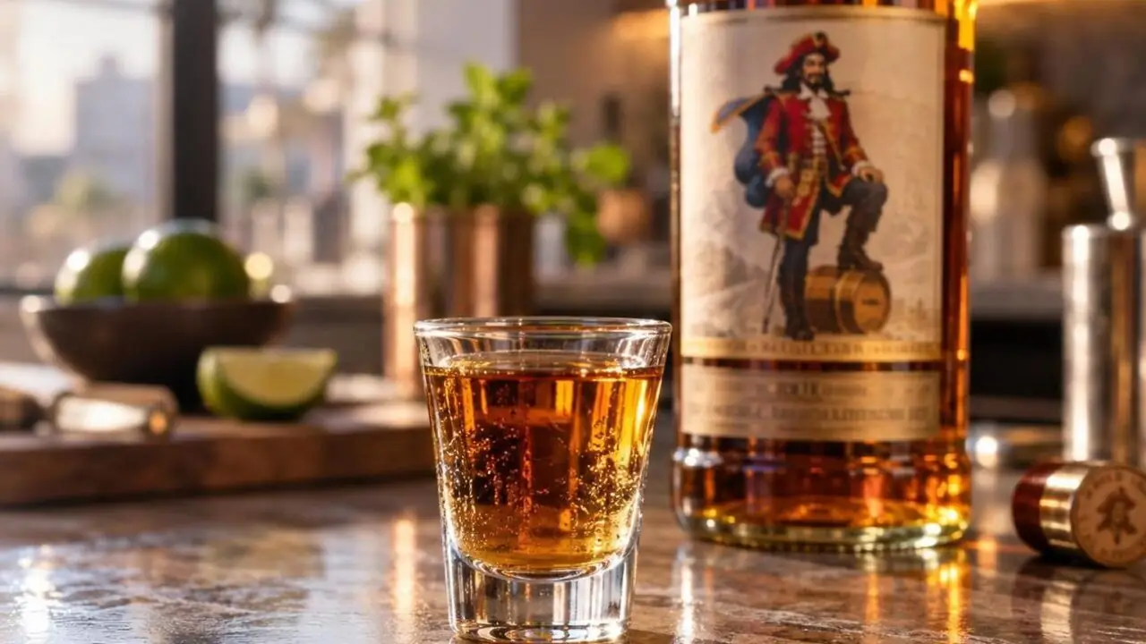 Calories in a shot of captain morgan