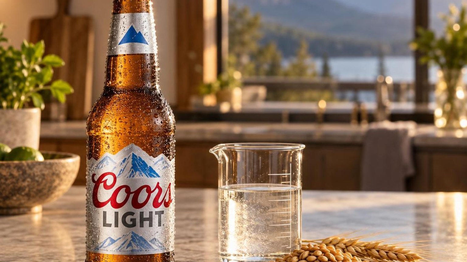 Calories in a Bottle of Coors Light, broken down step by step