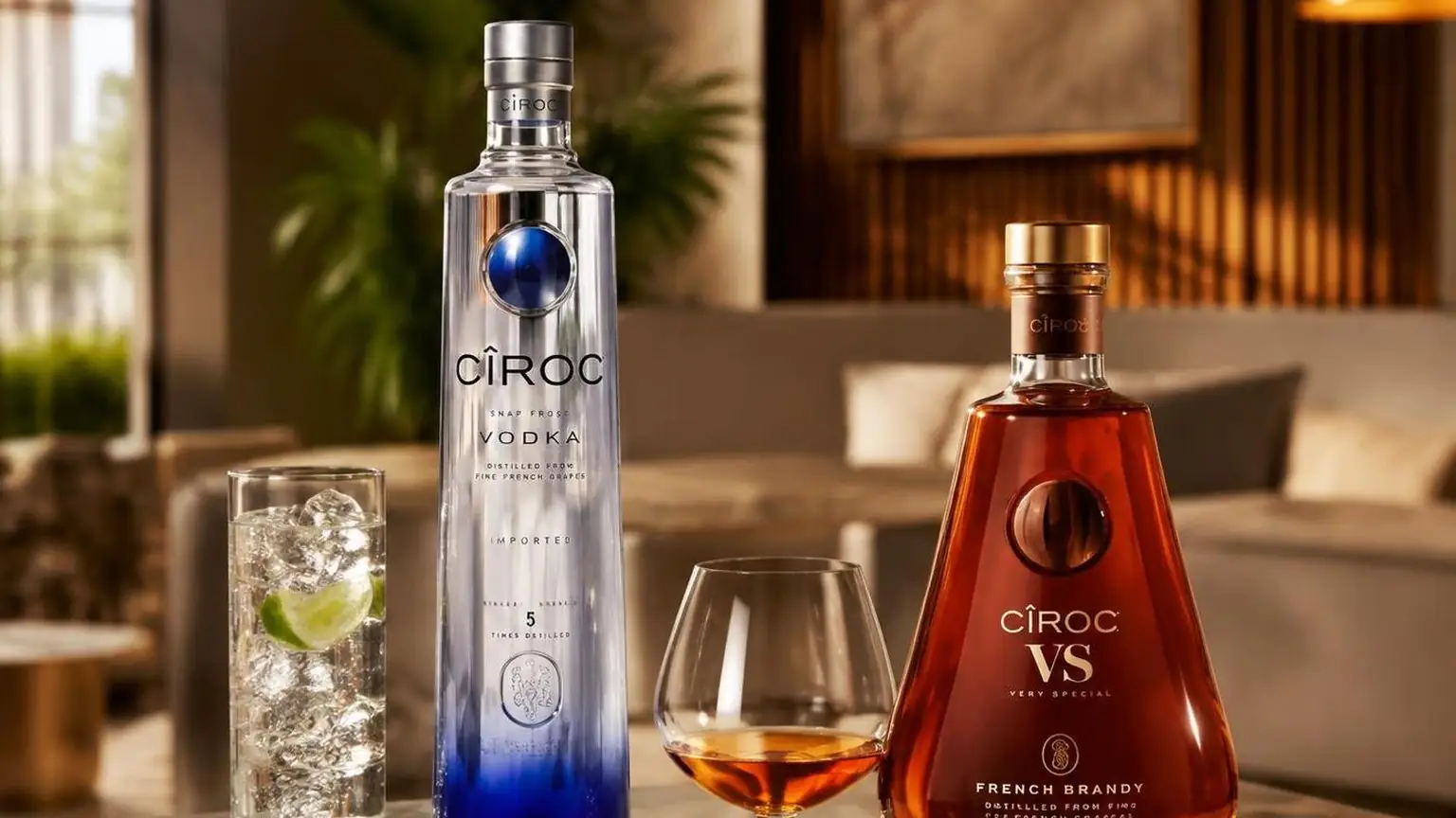 Ciroc Vs Brandy — where the figures come from